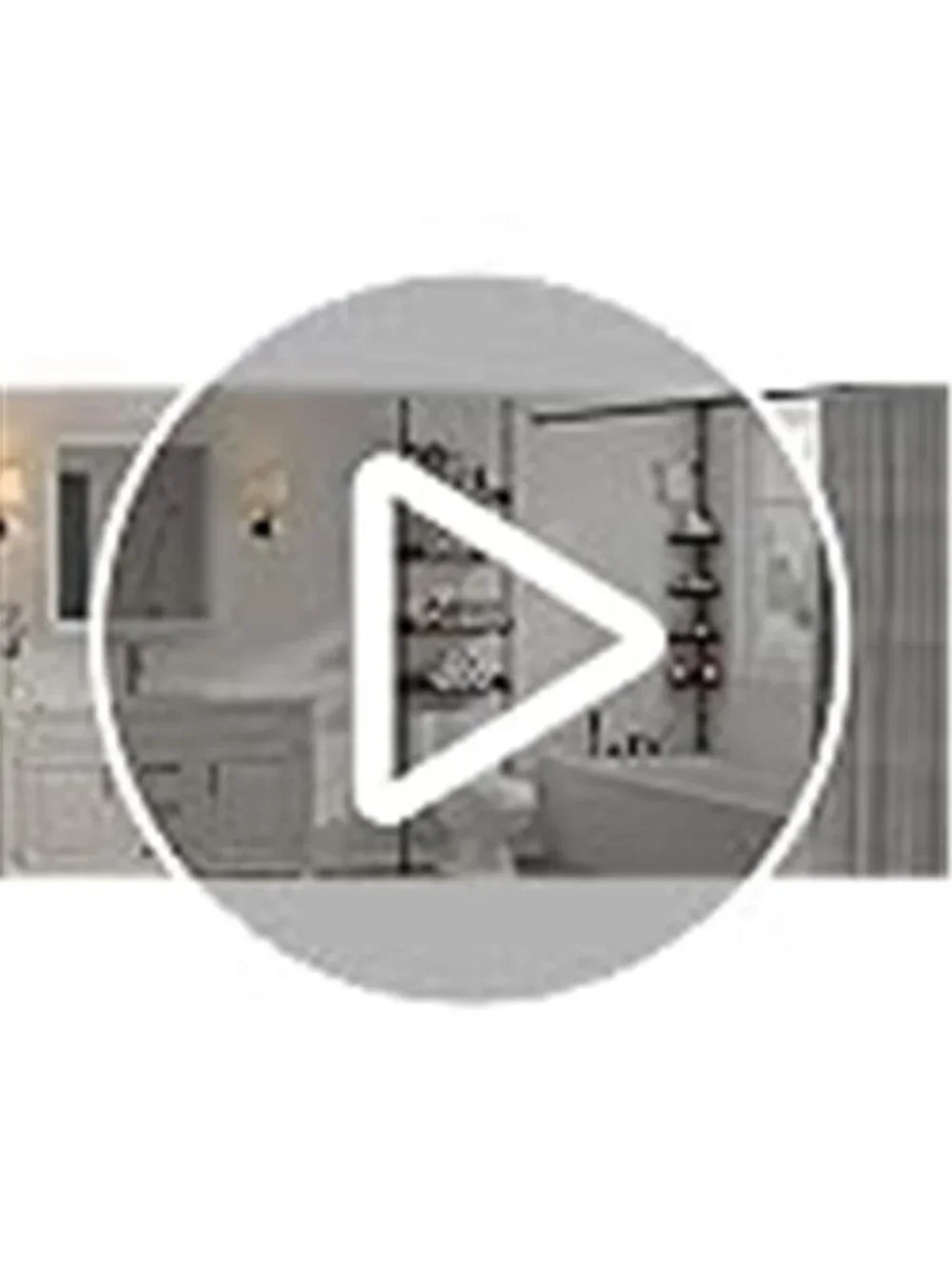 Corner Shower Caddy Tension Pole for Shampoo Holder, Stainless Steel Rod